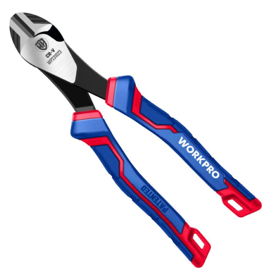 Изображение товара Бокорезы усиленные Workpro WP31023 180 мм с антипоскользящими рукоятками