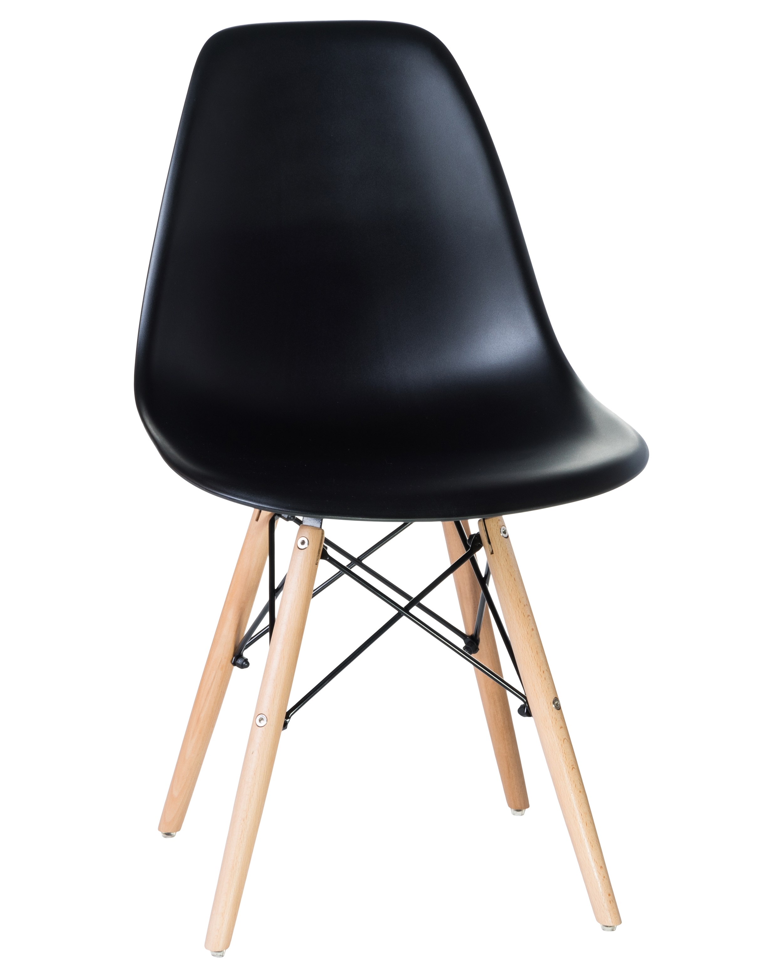 Изображение товара Кухонный стул Dobrin DSW LMZL 46x46x53 см полипропилен цвет черный Изображение товара Кухонный стул Dobrin DSW LMZL 46x46x53 см полипропилен цвет черный