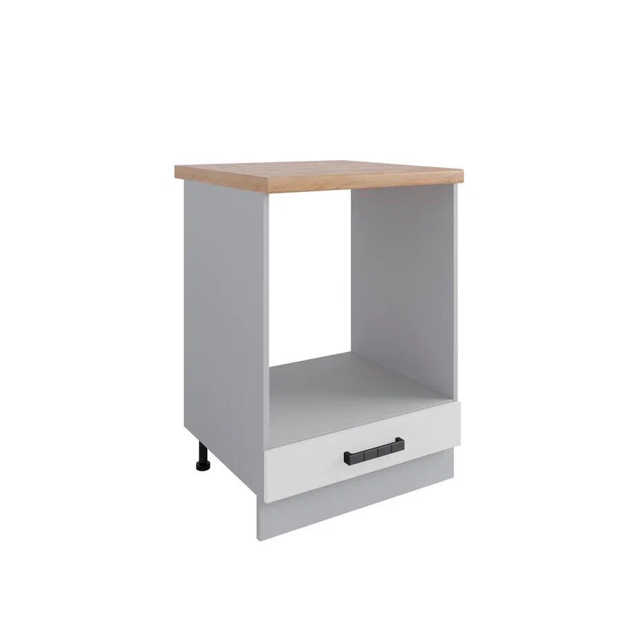 Изображение товара Кухонный шкаф Дсв мебель Nova 60x81.6x60 см светло-серый МДФ