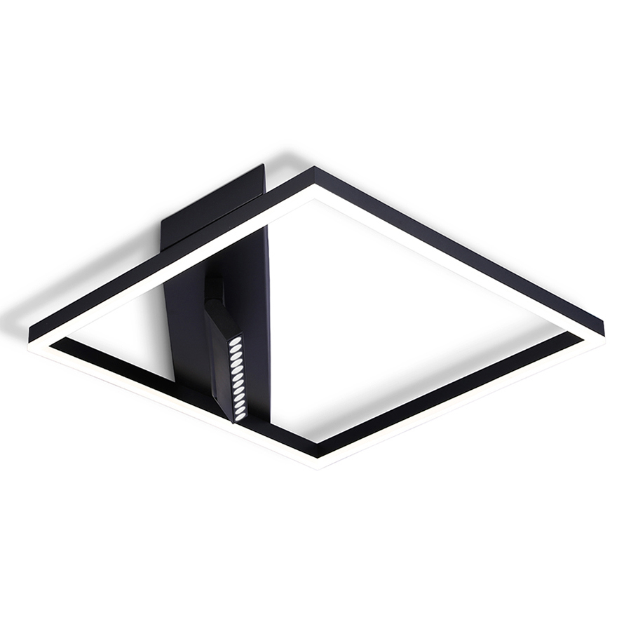 Изображение товара Потолочная светодиодная люстра Ambrella light Fl51464 с пультом управление 12 м² черный