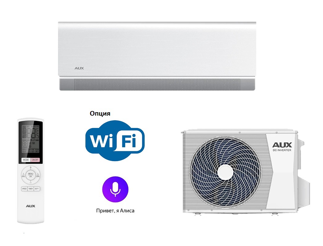 Изображение товара АUX Classic Pro Inverter ASW-H09A4 CA R2DI 9К BTU сплит система инвертор