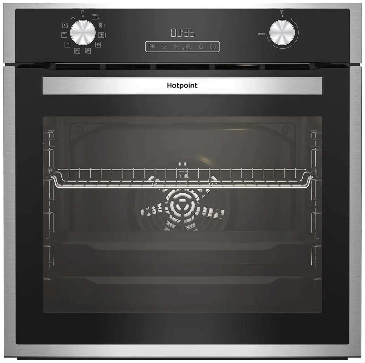 Изображение товара Встраиваемый духовой шкаф Hotpoint Fe9 834 Jh Ix 59.40x59.50x56.70 см цвет черный
