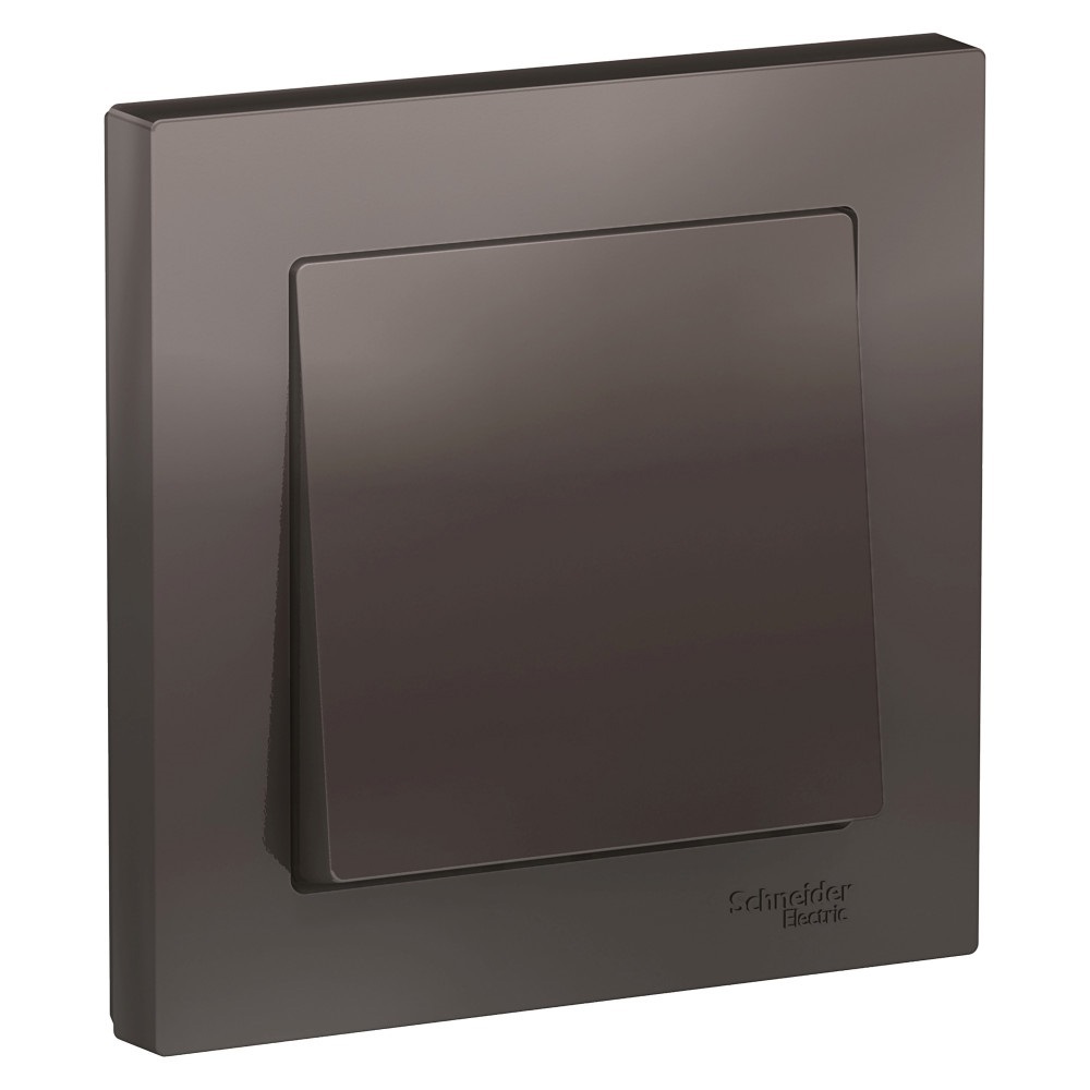 Изображение товара Выключатель встраиваемый Systeme electric AtlasDesign ATN000612 1 клавиша цвет коричневый 1 шт