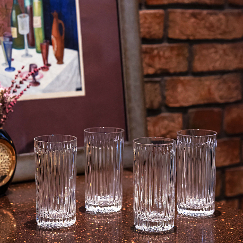 Изображение товара Набор хрустальных бокалов Неман Премьер 4 шт 330 мл прозрачные подарочная упаковка