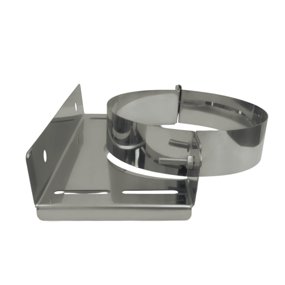 Изображение товара Кронштейн универсальный для дымохода из нержавеющей стали 180мм Россия