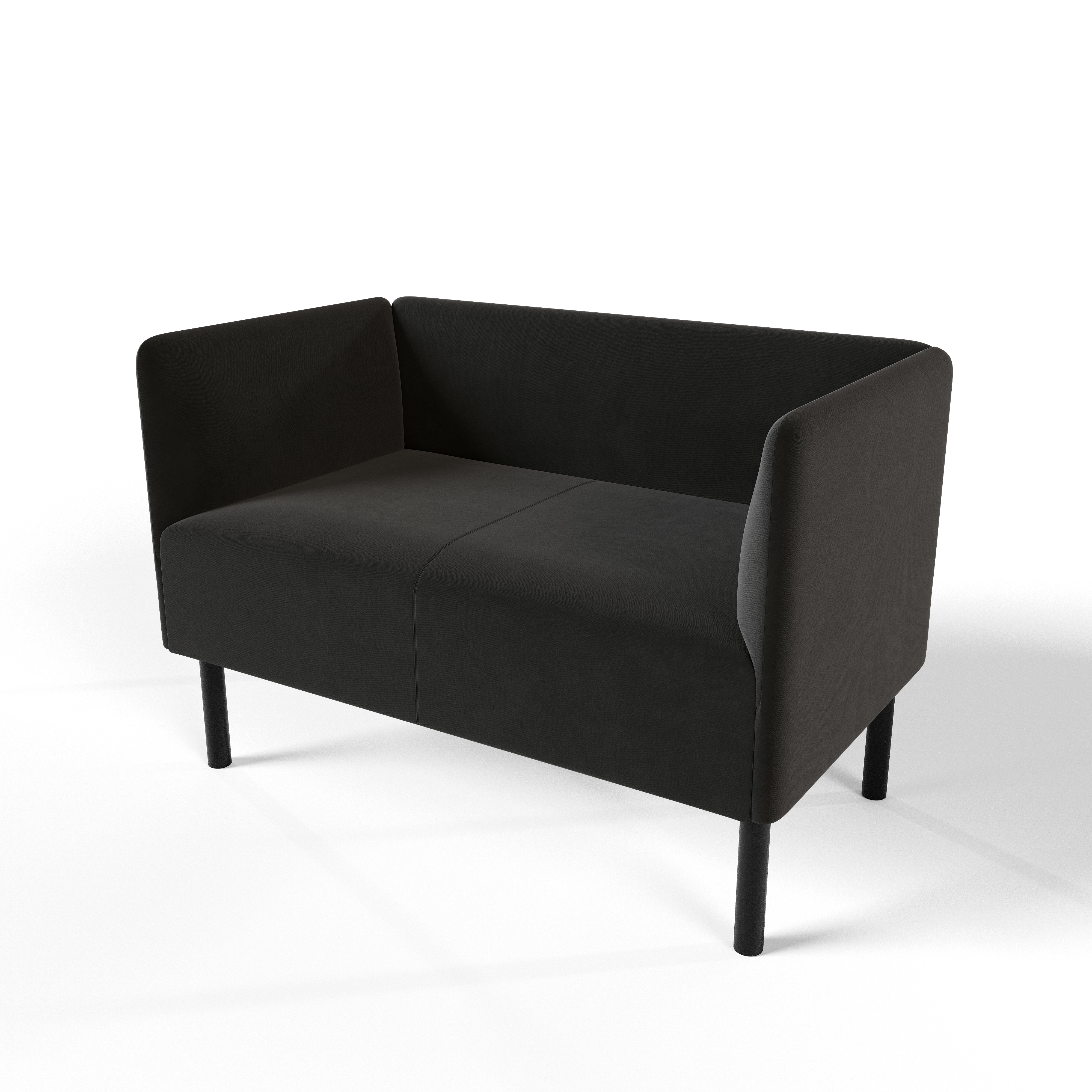 Изображение товара Диван Монреаль SALON TRON черный 95x75x54 см