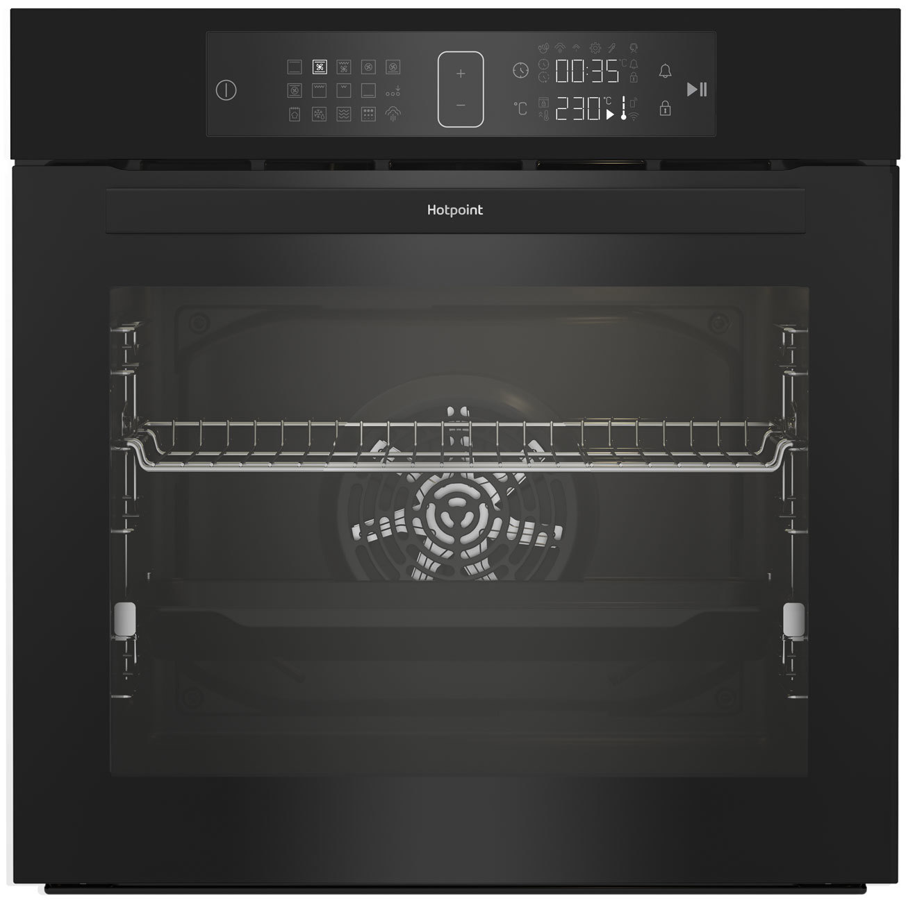 Изображение товара Встраиваемый духовой шкаф Hotpoint Fe8 1351 H Bl 59.40x59.50x56.70 см цвет черный