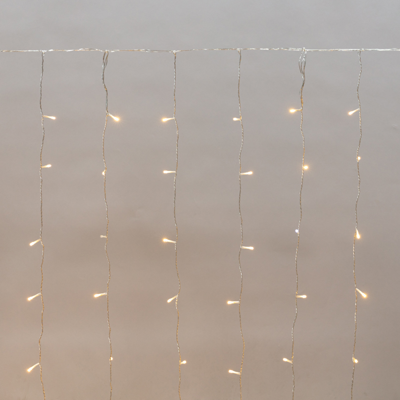 Изображение товара Электрогирлянда наружная Neon-night 235-556 гирлянда 2x2 м 300 ламп теплый белый (желтый) 1 режим работы