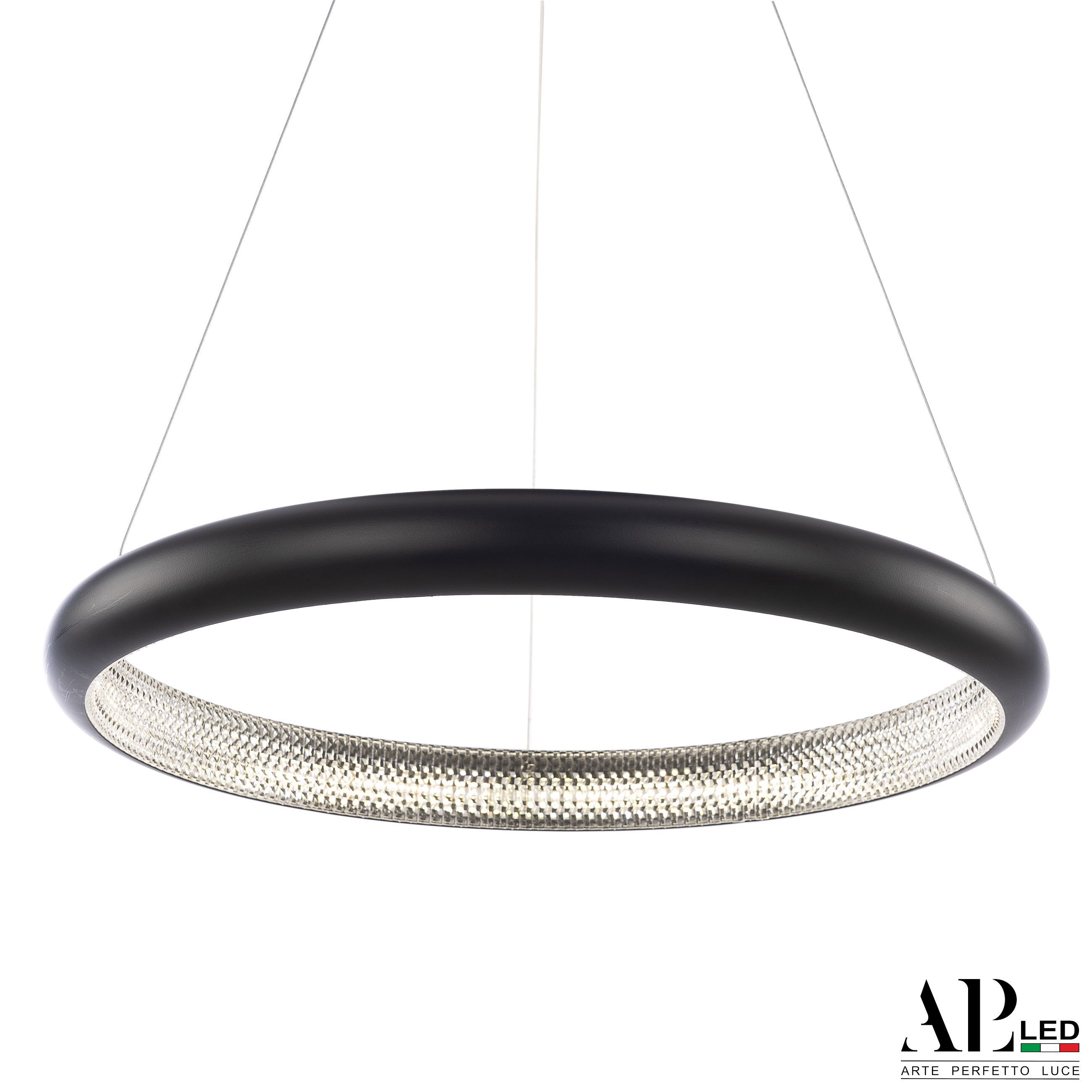 Изображение товара Люстра подвесная светодиодная Arte Perfetto luce Iah 701 1 IN 1A 55 600 Bk 4k A4