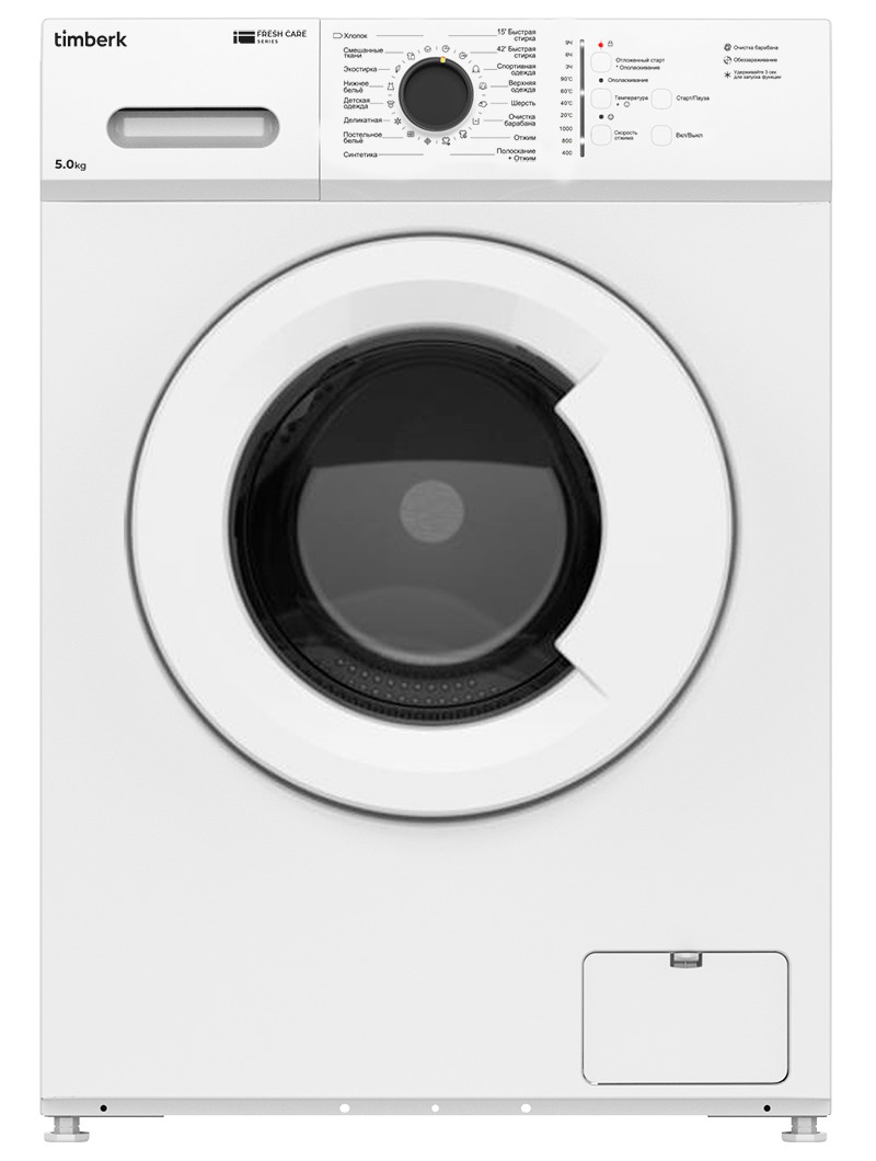 Изображение товара Стиральная машина Timberk T-Wm5Um10Q30 5 кг белый Compact