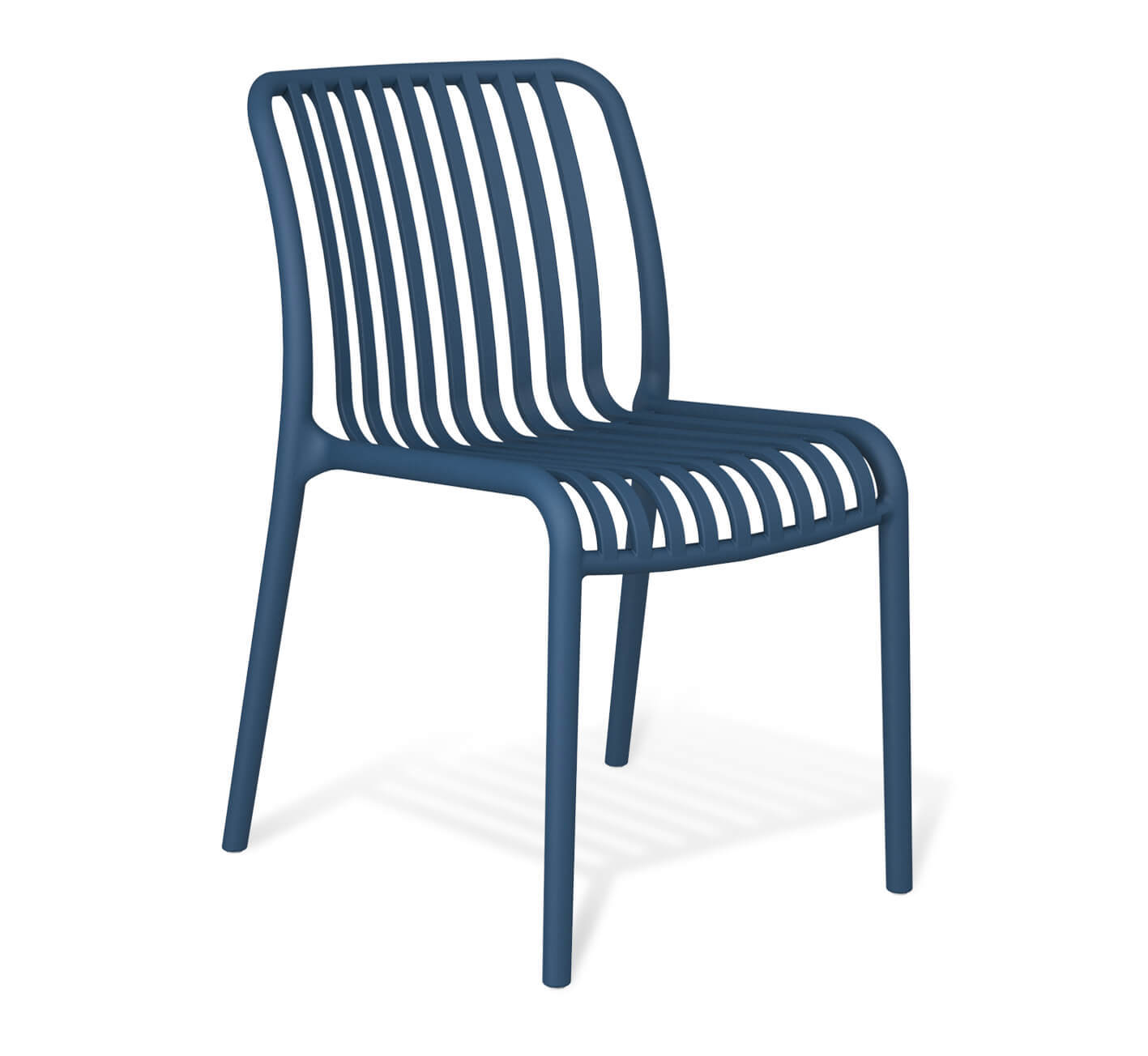 Изображение товара Стул садовый Sheffilton 2585961405 пластиковый синий современный