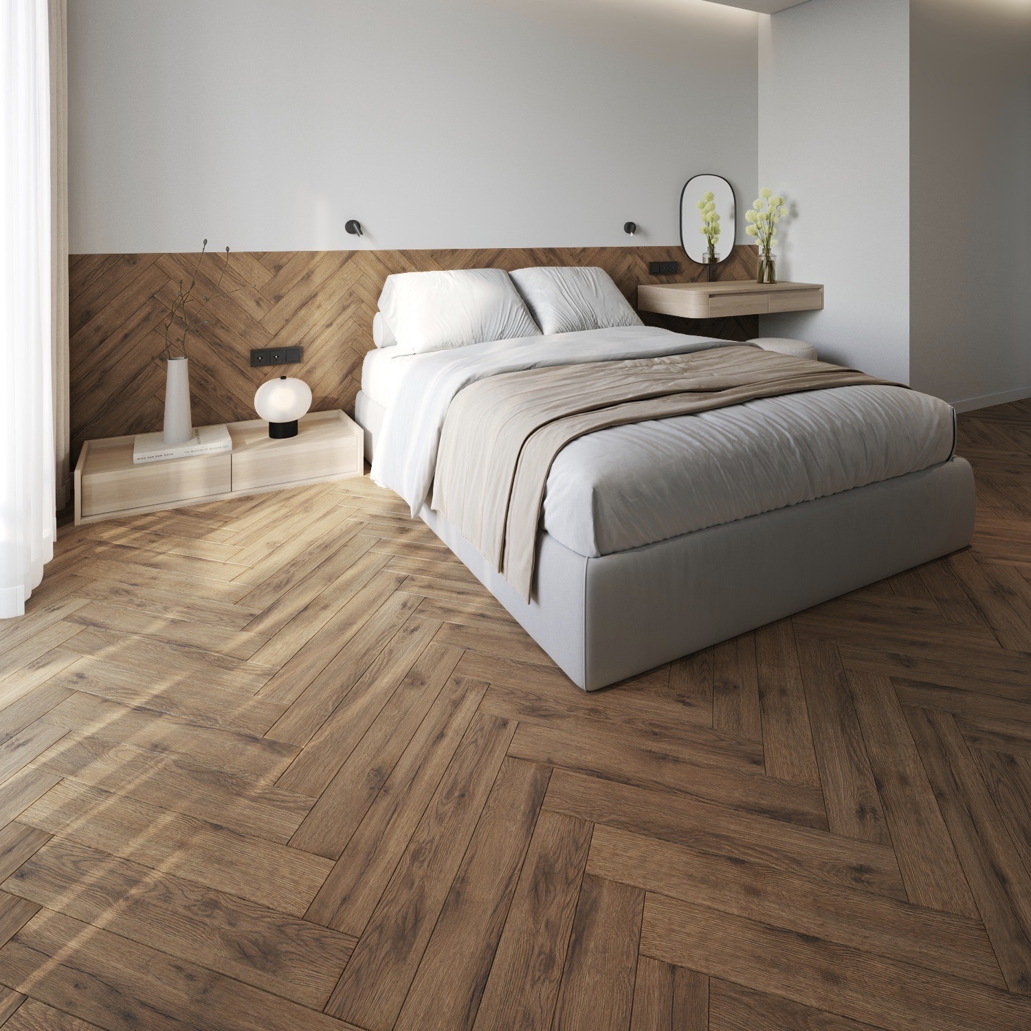 Изображение товара Ламинат Woodstyle Arrow Дуб Кивер 12 мм фаска 4 сторон 33 класс влагостойкий 1.32 м²