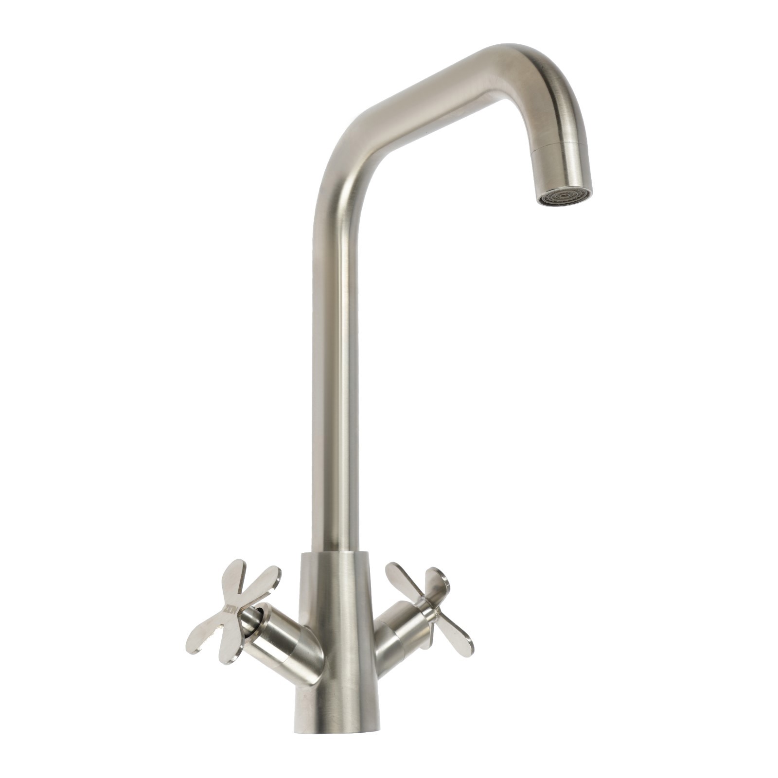 Изображение товара Смеситель для кухни Zein 9932037 поворотный излив 26 см цвет сатин