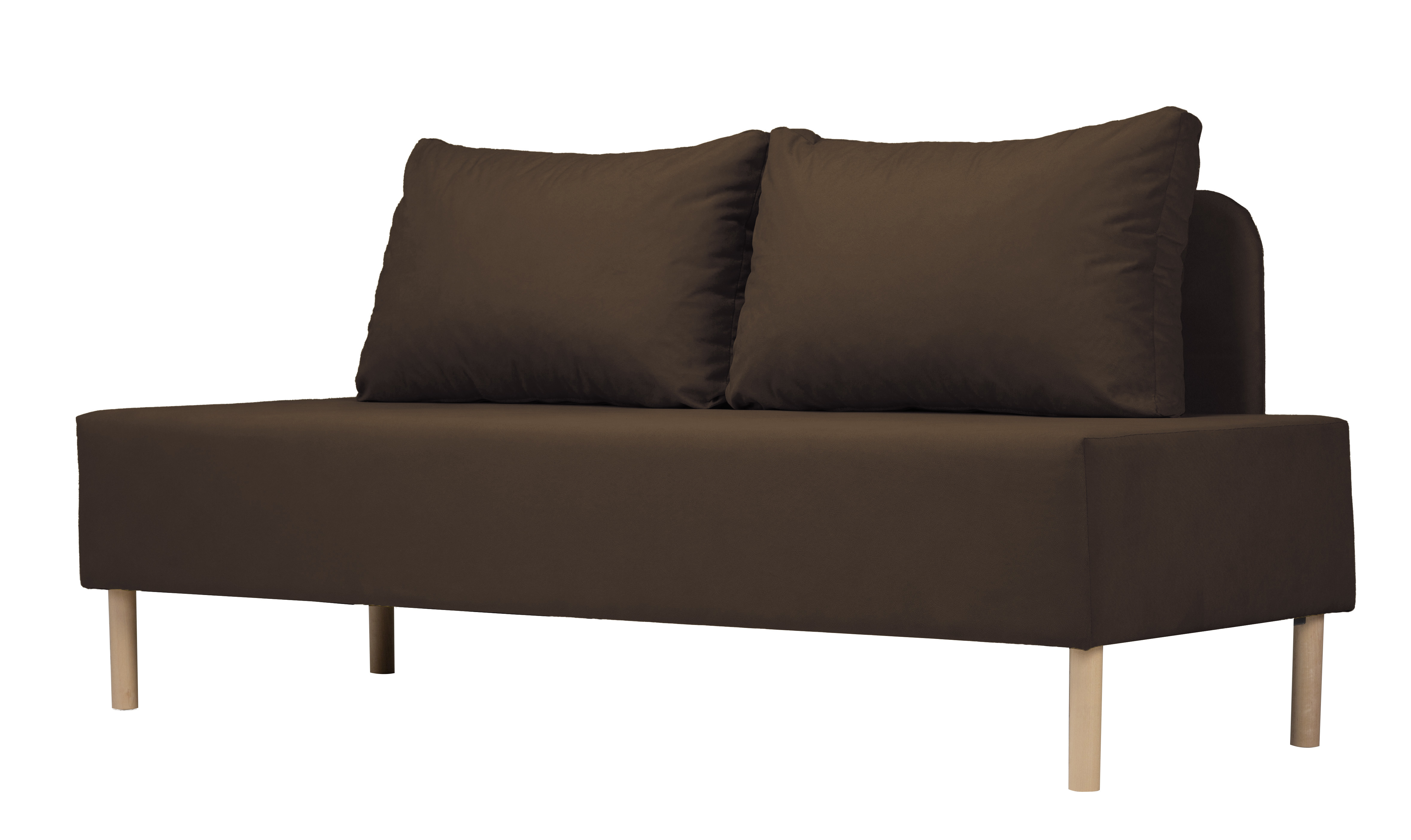 Изображение товара Диван Татуин прямой, цвета коричневого, масса 27.9 кг