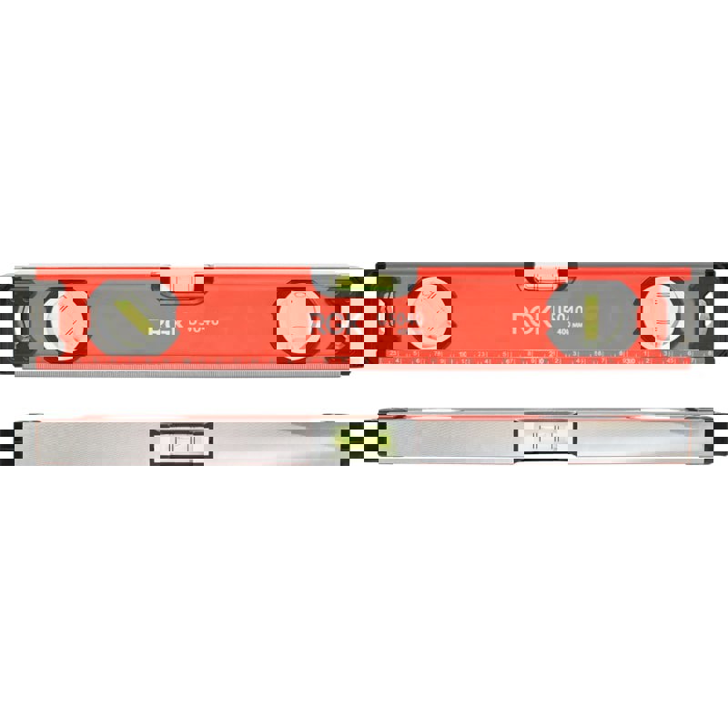 Изображение товара Уровень пузырьковый RGK U5040 40 см с магнитами и защитой стекла