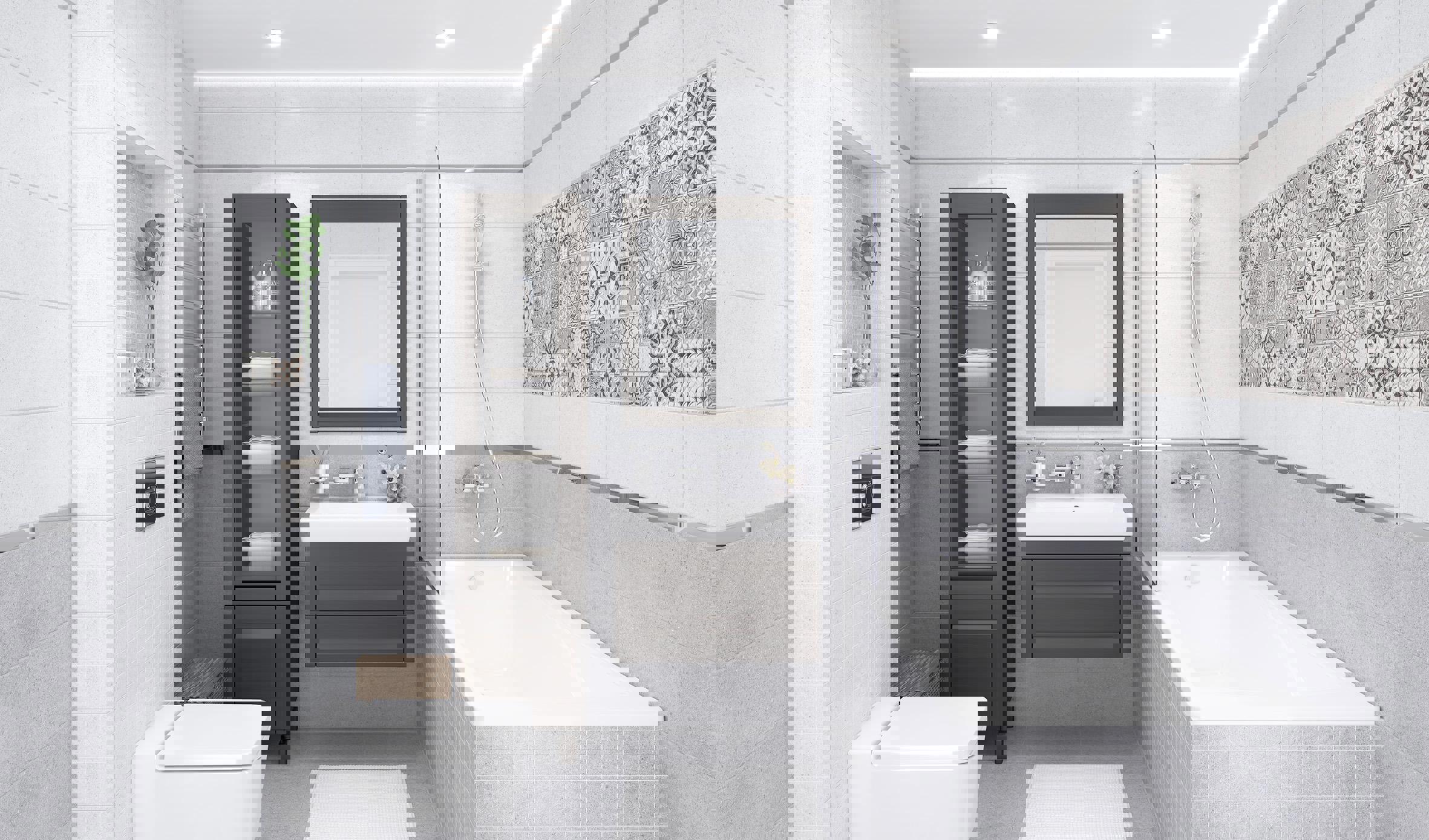 Изображение товара Керамическая плитка Laparet Mason серый 20x60 см настенная для стен