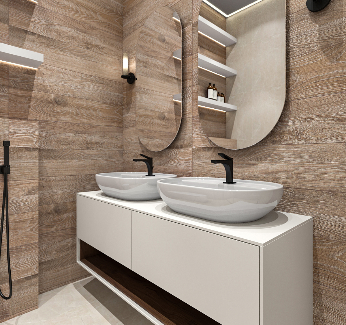 Изображение товара Керамогранит ABSOLUT GRES Italy Natural 20x120 см матовый серо-бежевый