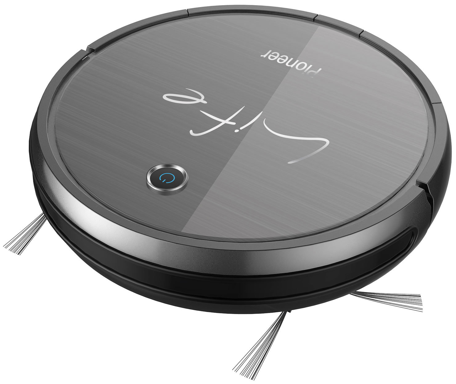 Изображение товара Робот-пылесос с влажной уборкой Pioneer 380282 24 Вт 0.5 л цвет серый/серебристый