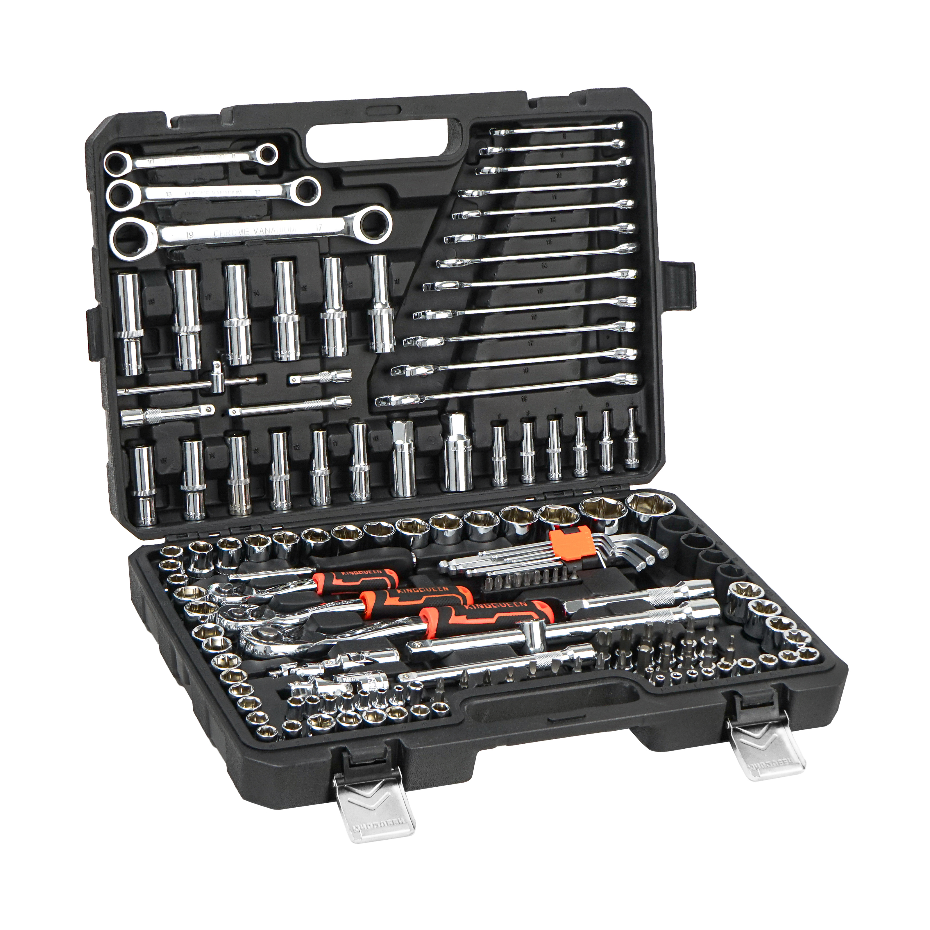 Изображение товара Набор инструментов Kingqueen WIB-80003, 150 предметов с кейсом