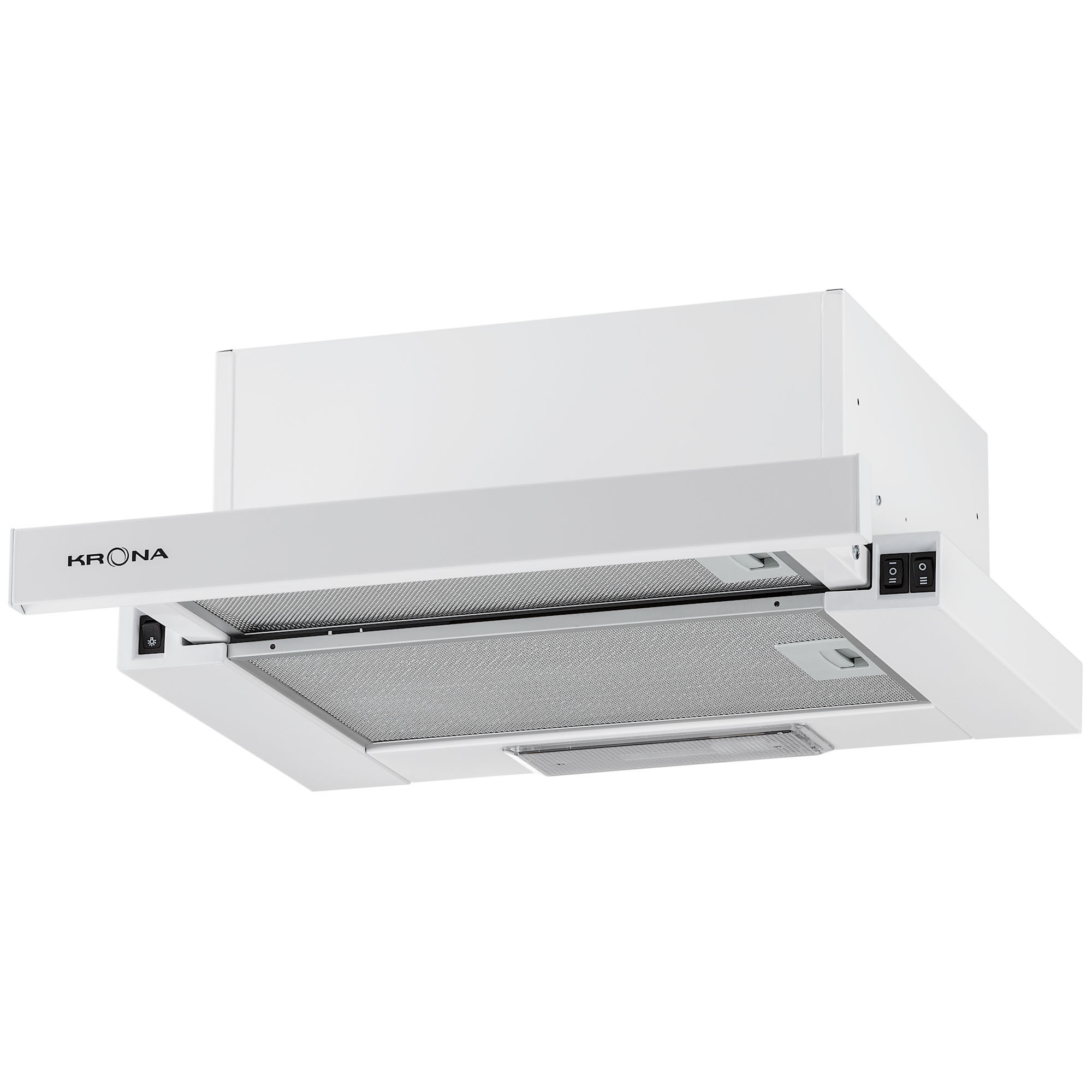 Изображение товара Встраиваемая вытяжка Krona Kamilla 45 см цвет белый