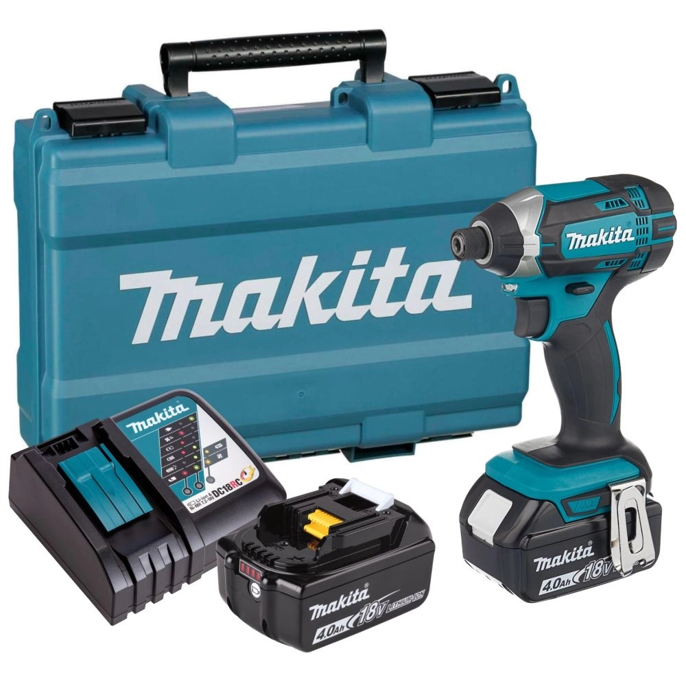 Изображение товара Шуруповерт аккумуляторный ударный Makita LXT DTD152RME, 18 Вт Li-Ion 4x2 Ач