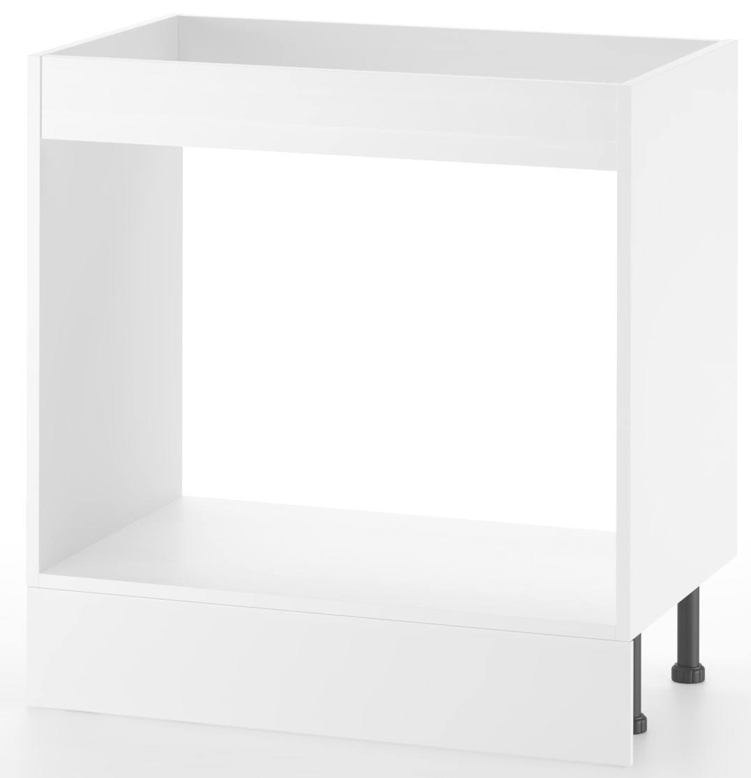 Изображение товара Напольный шкаф Нева НМ 800 80x82x50 см белый ЛДСП экологичный монтаж