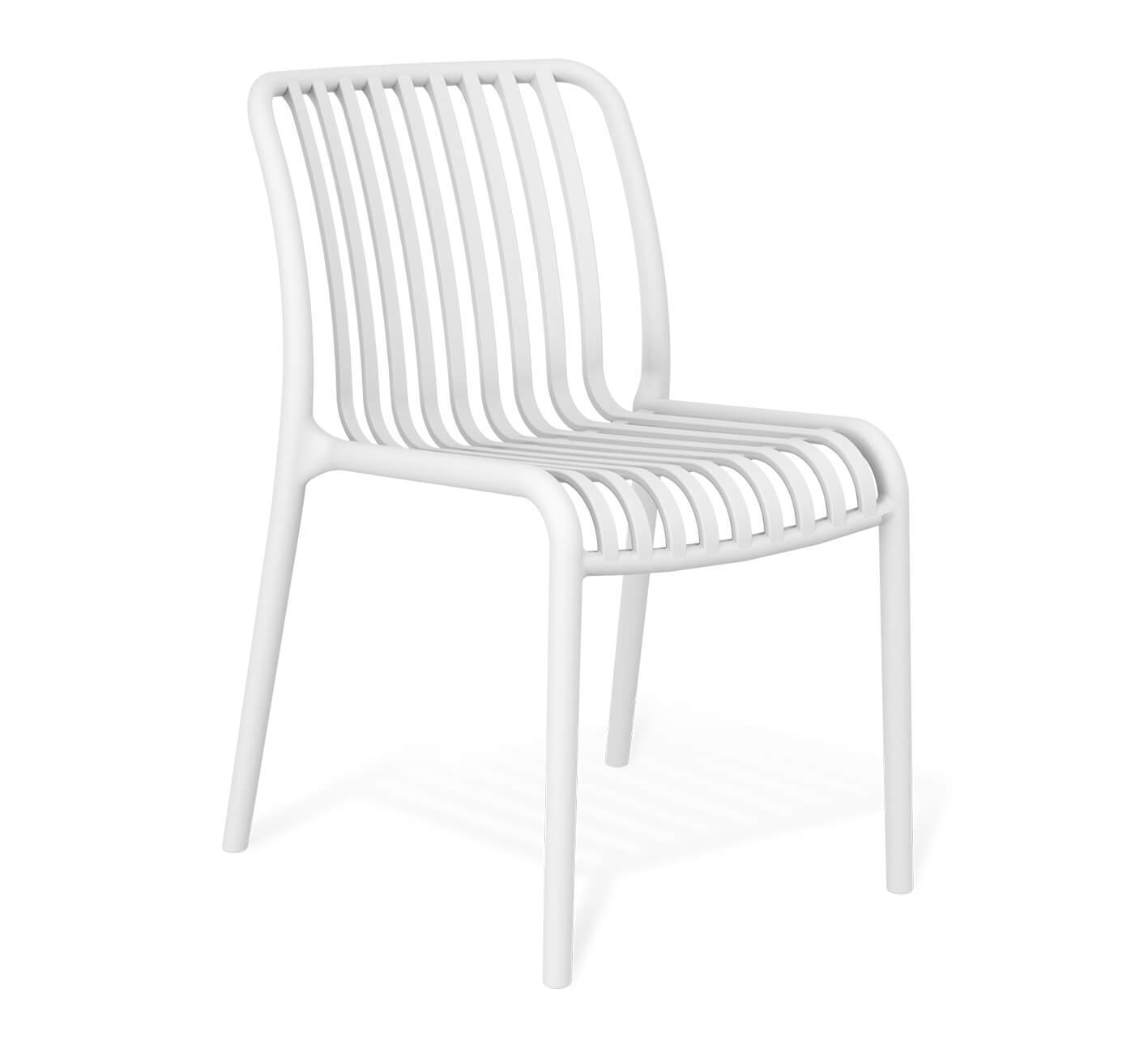 Изображение товара Садовый стул SHEFFILTON 2585961402 белый легкий прочный комфортный