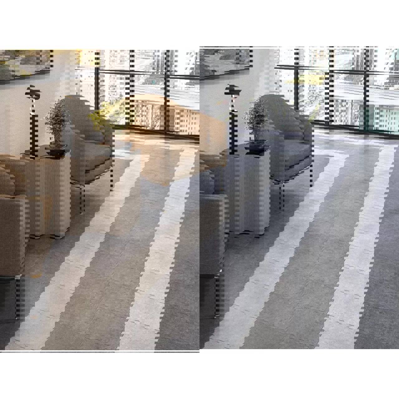 Изображение товара Керамогранит Kerama Marazzi 30x30 см серый светлый, коллеция Аллея, 1.44 м²