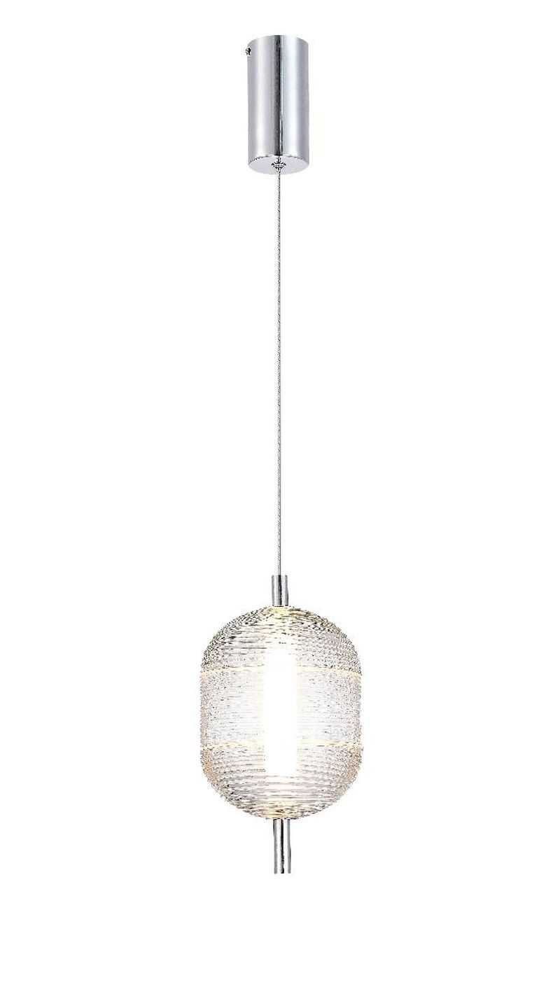 Изображение товара Подвесной светильник Myfar MR2121-1PL 4 м² теплого белого цвета серый металлик