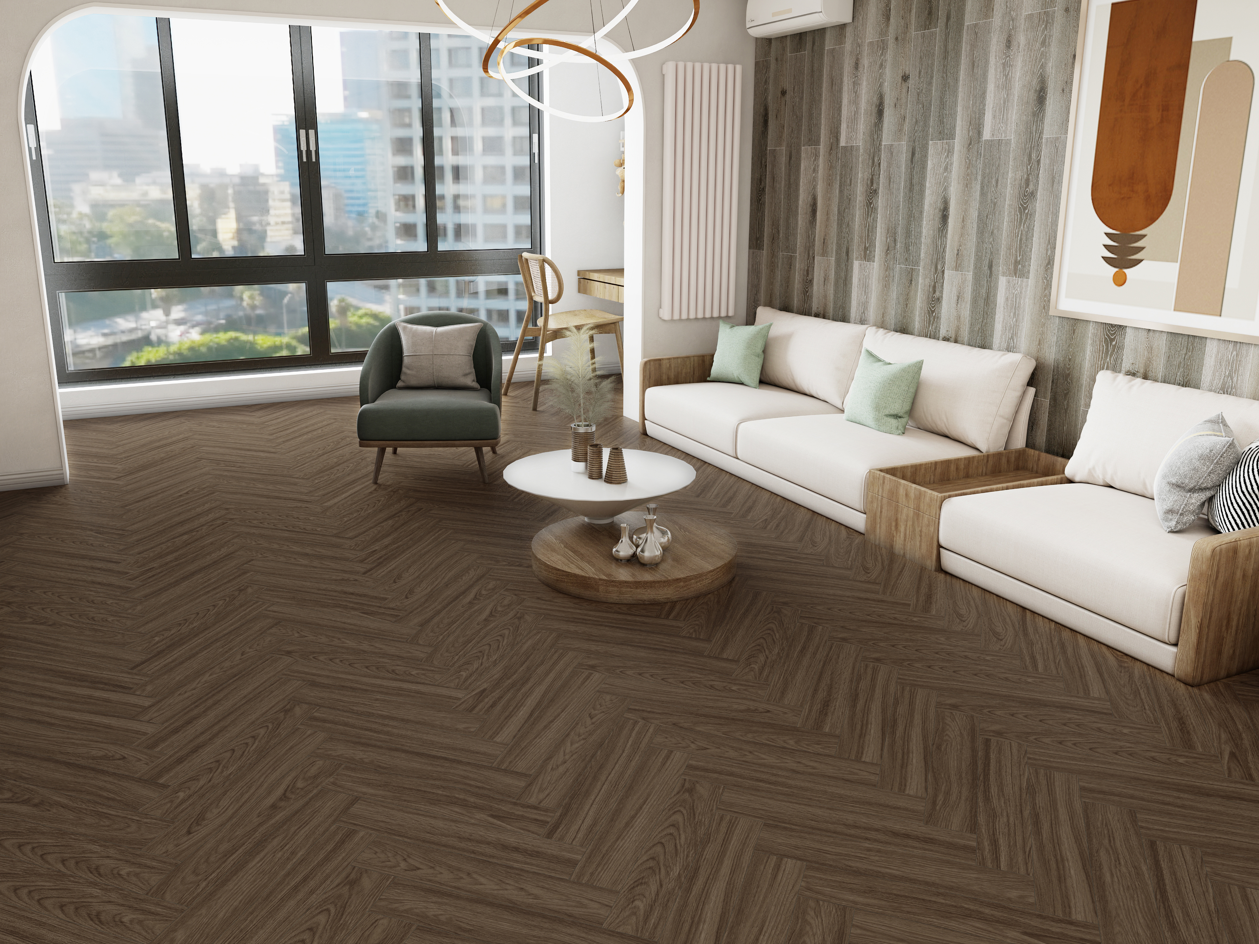 Изображение товара SPC плитка Aspenfloor Resort Вистлер 43 класс толщина 4 мм 1.311 м² цена за упаковку