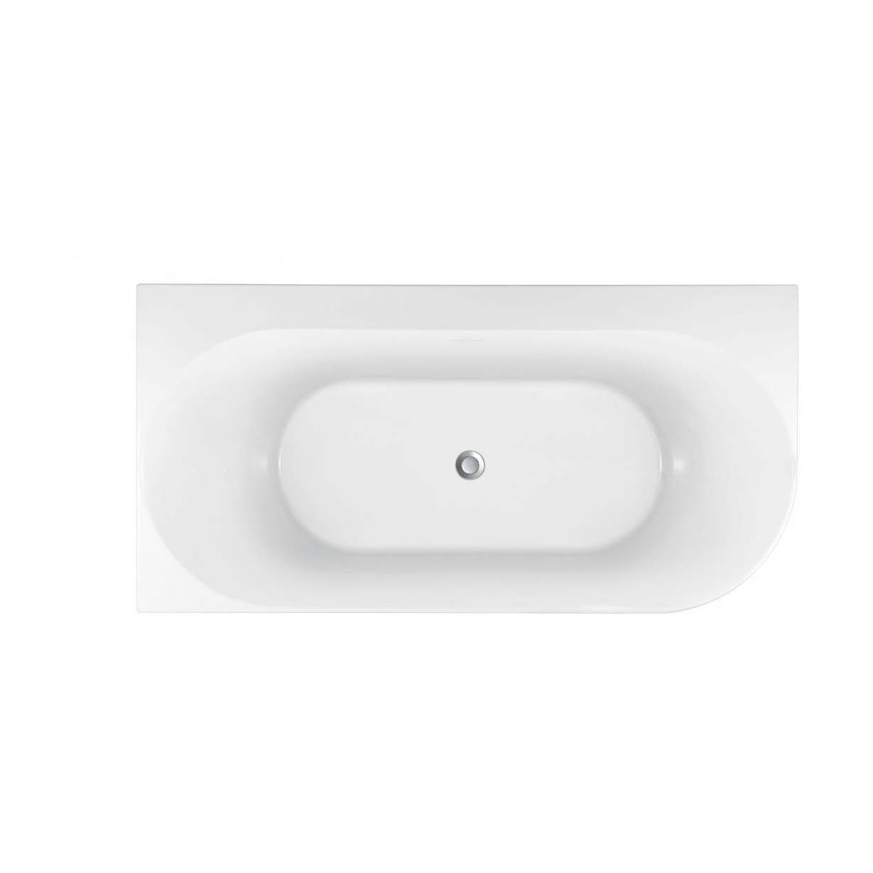 Изображение товара Ванна угловая акриловая Allen Brau 170x78см левая с сливом в комплекте