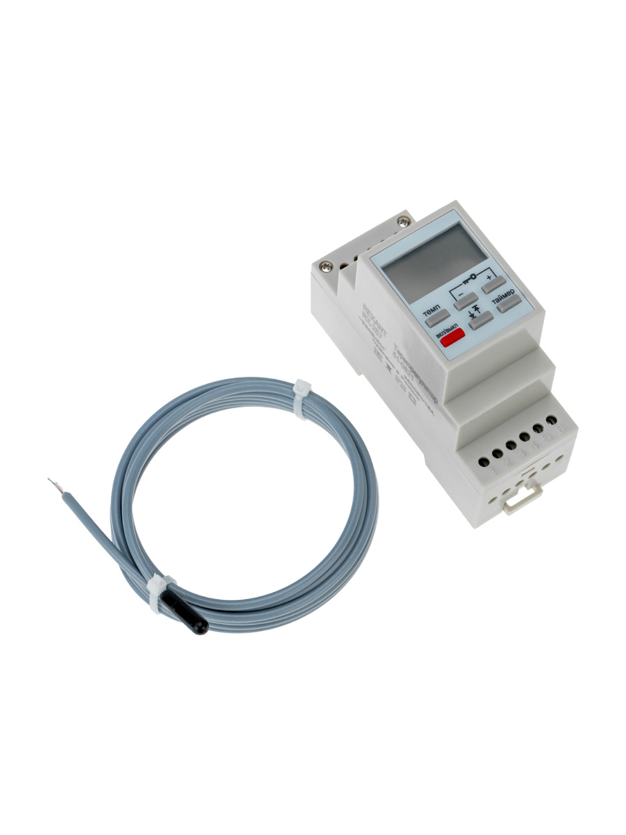 Изображение товара Терморегулятор Rexant RX-257 электронный программируемый белый