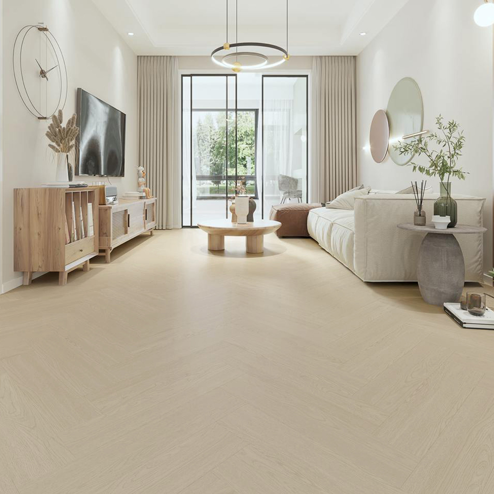 Изображение товара SPC плитка I-Floors Herringbone Дуб Рикарди 4.5 мм 1.15 м² класс 43 для дома и офиса Изображение товара SPC плитка I-Floors Herringbone Дуб Рикарди 4.5 мм 1.15 м² класс 43 для дома и офиса