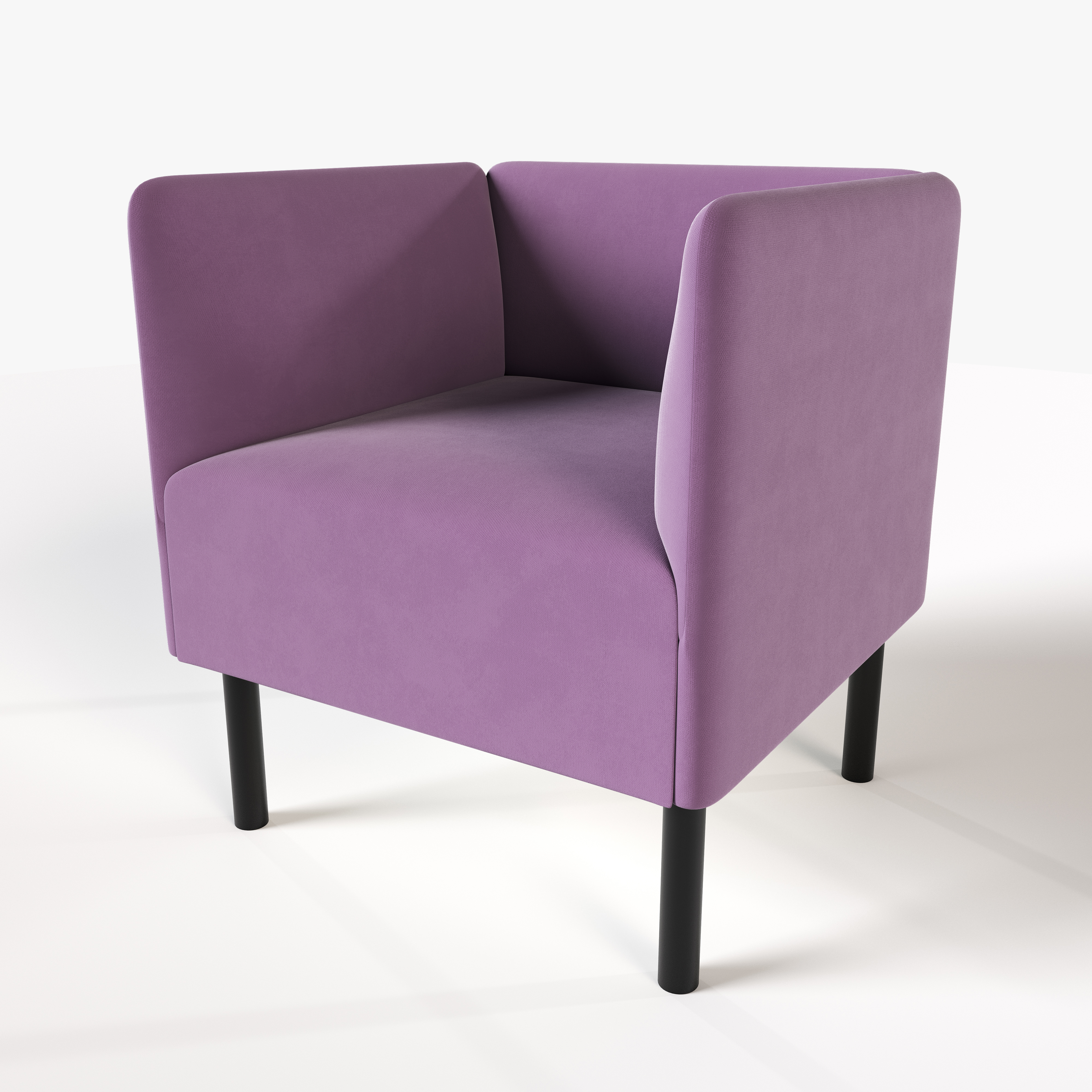 Изображение товара Кресло Salon Tron Монреаль велюр сиреневое для гостиной и офиса