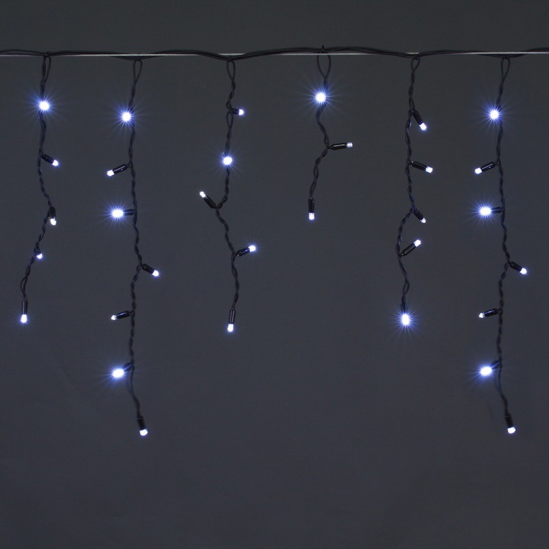 Изображение товара Электрогирлянда универсальная Sneha a-057a wt flash бахрома 50x50 м 180 ламп 1 режим работы