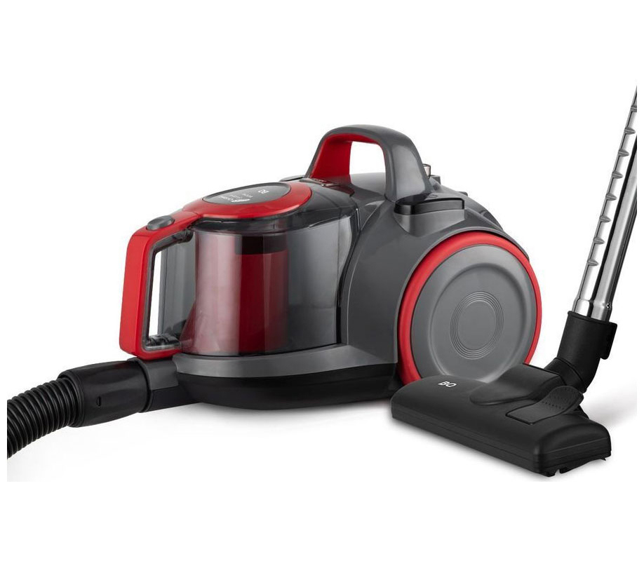 Изображение товара Пылесос с контейнером Bq Vc1809c 1800 Вт 2.5 л цвет серый красный Изображение товара Пылесос с контейнером Bq Vc1809c 1800 Вт 2.5 л цвет серый красный