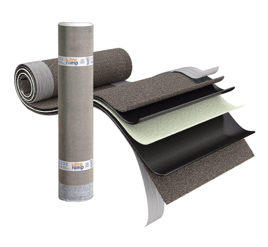 Изображение товара Подкладочный ковер QUIET TILE Ultra Ramp 15 м² самоклеящийся Изображение товара Подкладочный ковер QUIET TILE Ultra Ramp 15 м² самоклеящийся