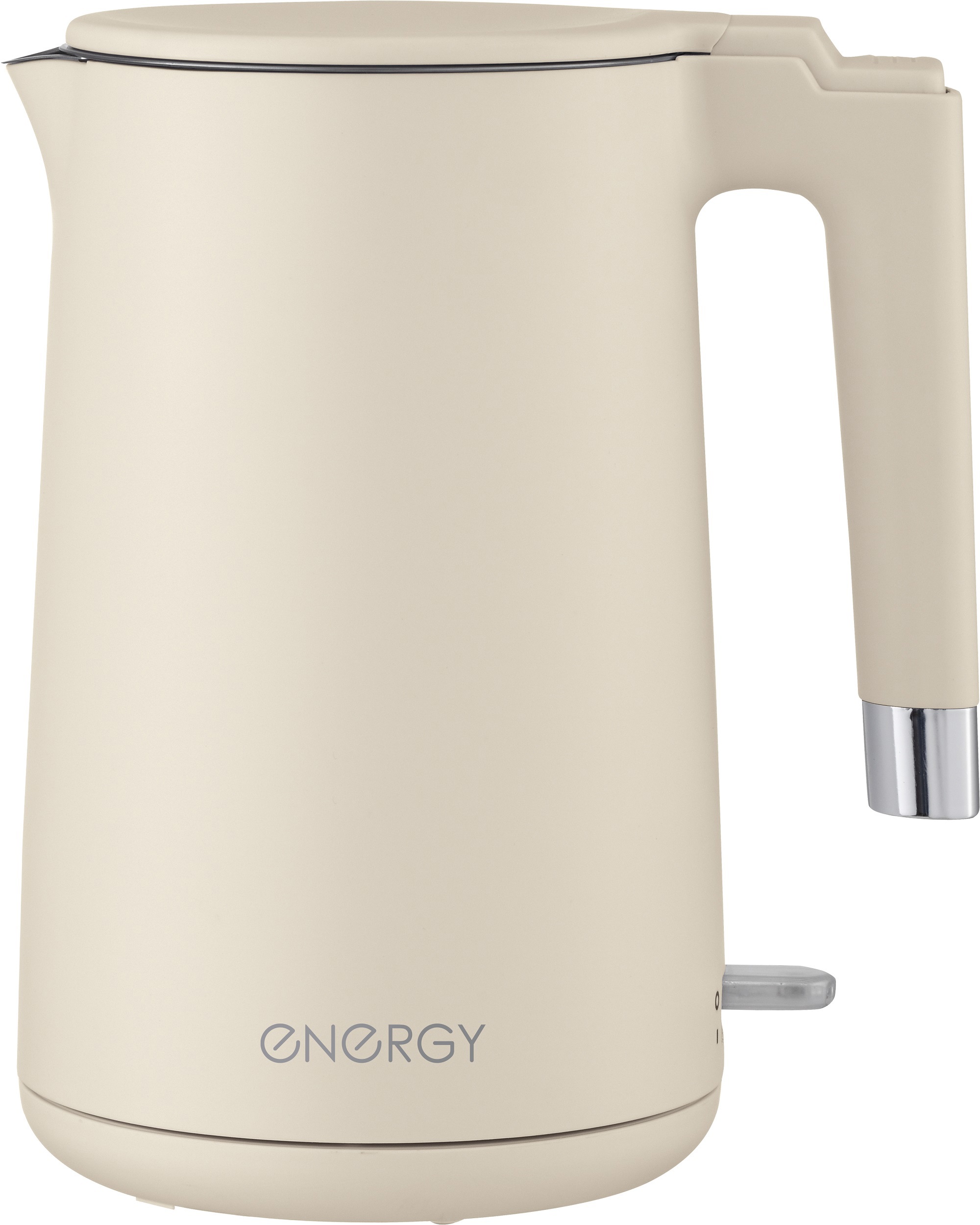 Изображение товара Электрический чайник ENERGY E-215 1.7 л пластик бежевый с двойной стенкой