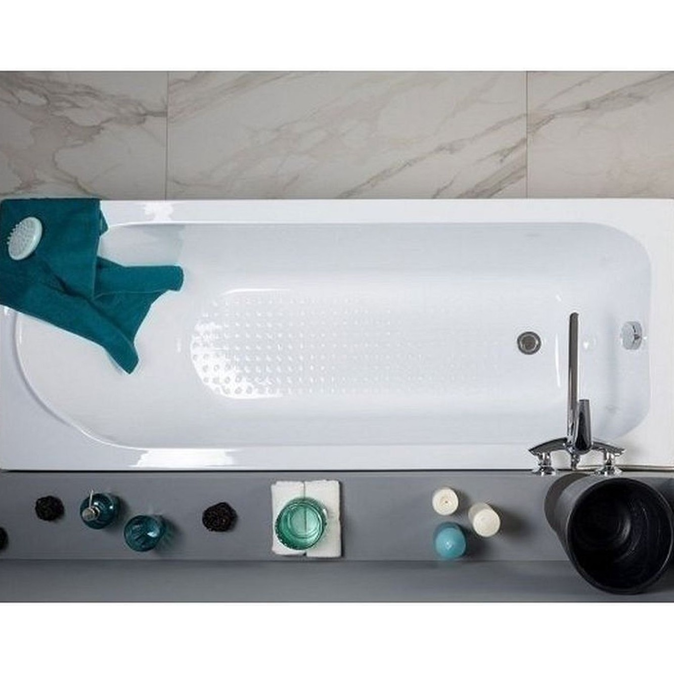 Изображение товара Прямоугольная акриловая ванна Aquanet 00347165 с каркасом