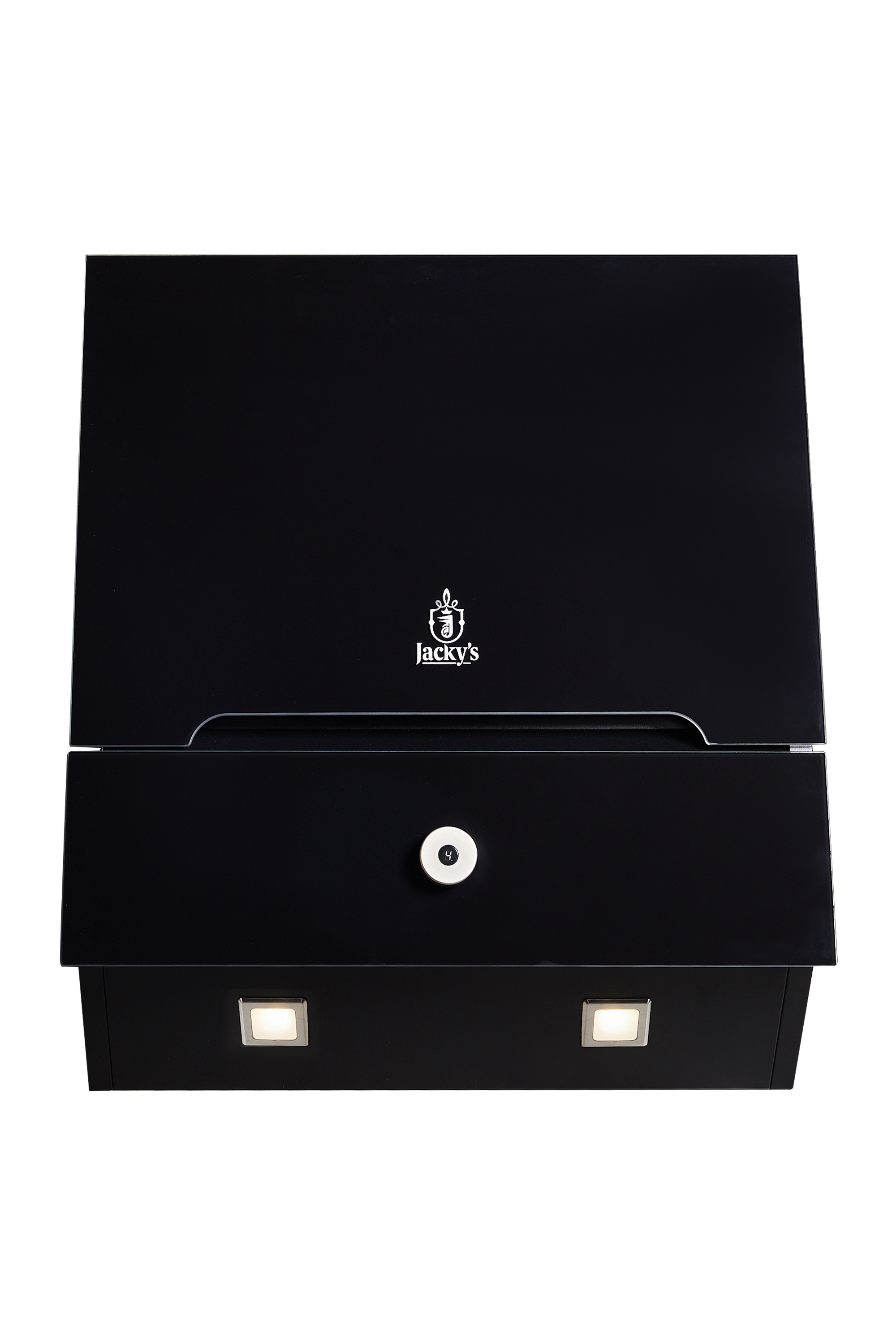 Изображение товара Вытяжка Jacky`s JV WB681 59 см черная, мощность 830 м3/ч, механическое управление