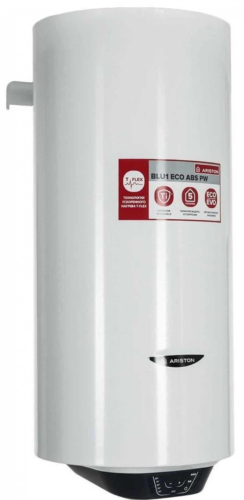 Изображение товара Электрический накопительный водонагреватель Ariston BLU1 ECO ABS PW 50 V Slim 2.5 кВт