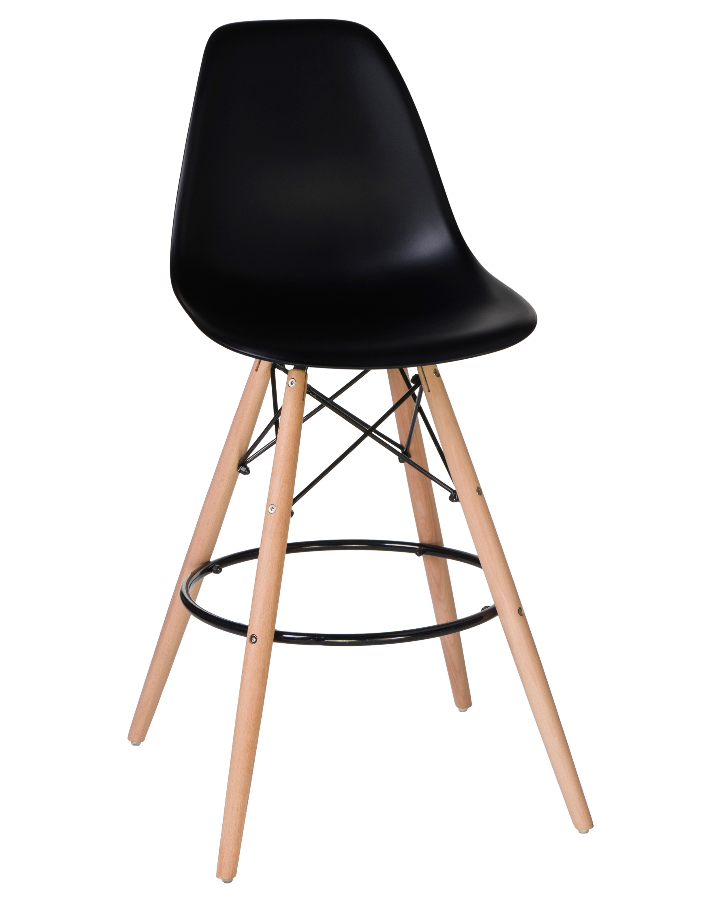 Изображение товара Барный стул Dobrin DSW Bar LMZL 56x108x56 см полипропилен цвет черный Изображение товара Барный стул Dobrin DSW Bar LMZL 56x108x56 см полипропилен цвет черный