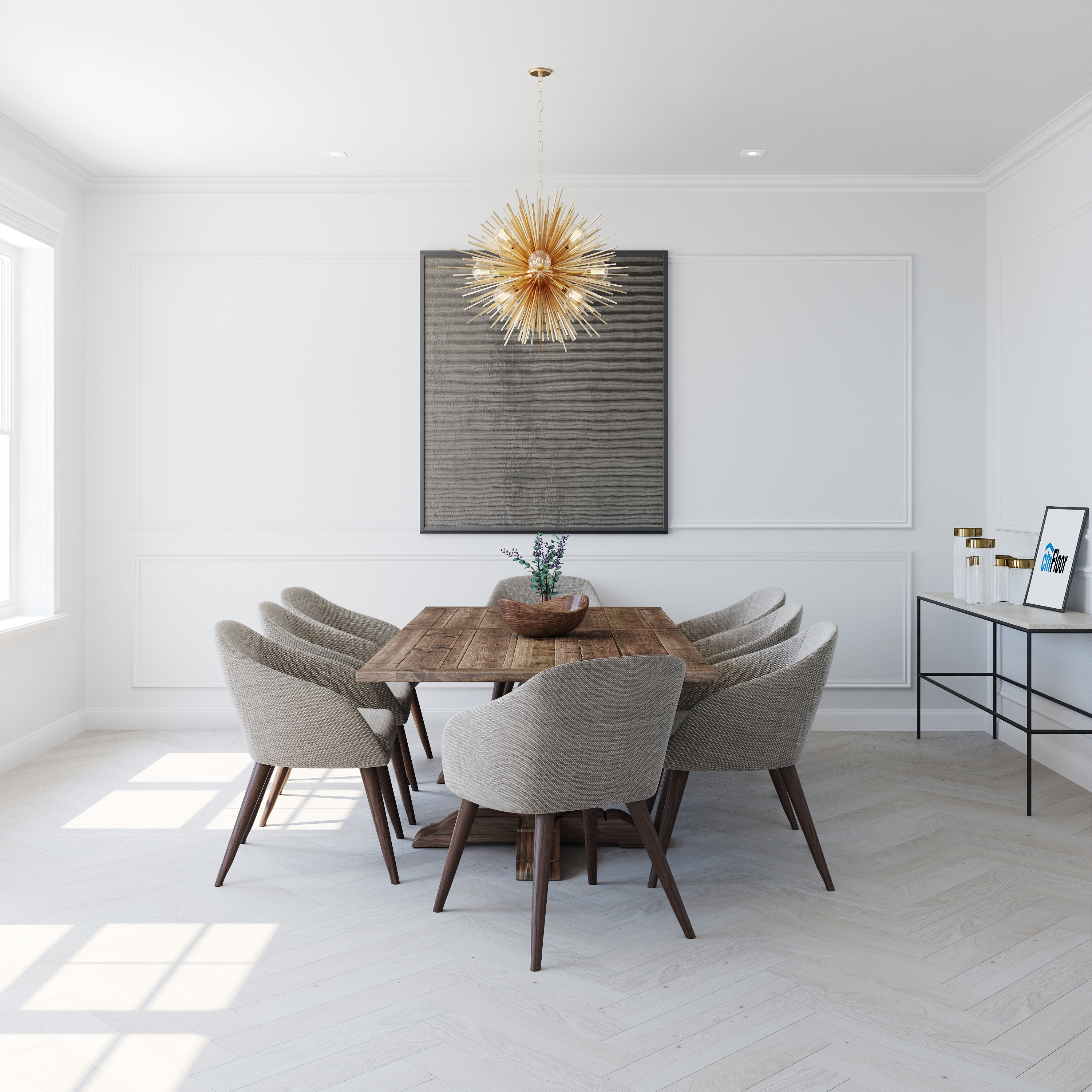 Изображение товара СПК плитка CM Floor Parkett 05 Дуб Ледяной 43 класс 5.5 мм 1.78 м² упаковка