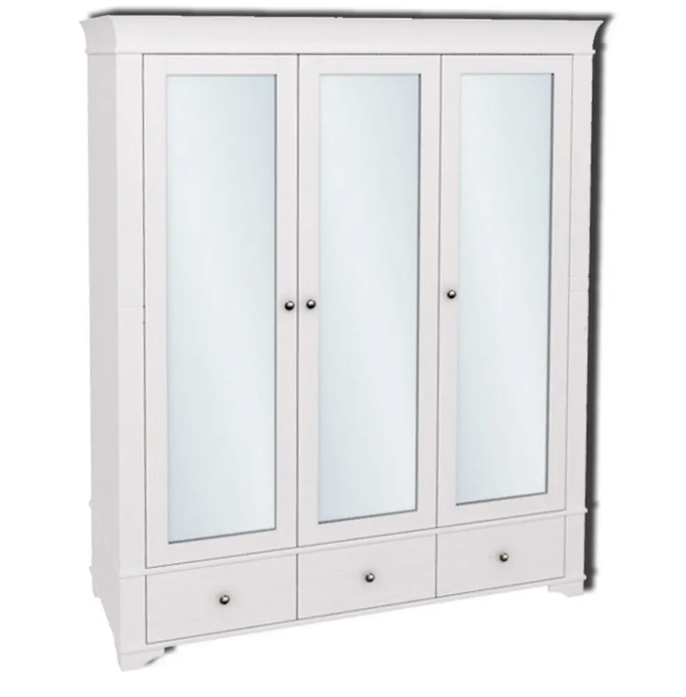 Изображение товара Шкаф распашной Дом мебели из сосны 20000005806 160x205x65 см Массив сосны цвет белый