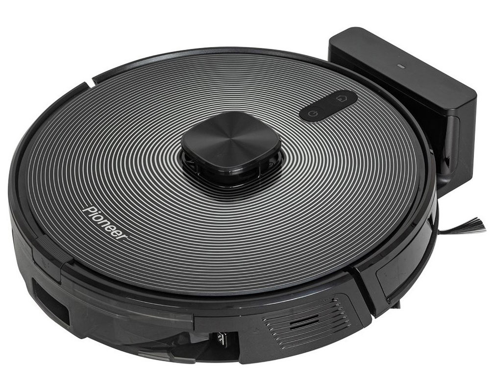 Изображение товара Робот-пылесос Pioneer VC720R black с влажной уборкой и управлением через умный дом