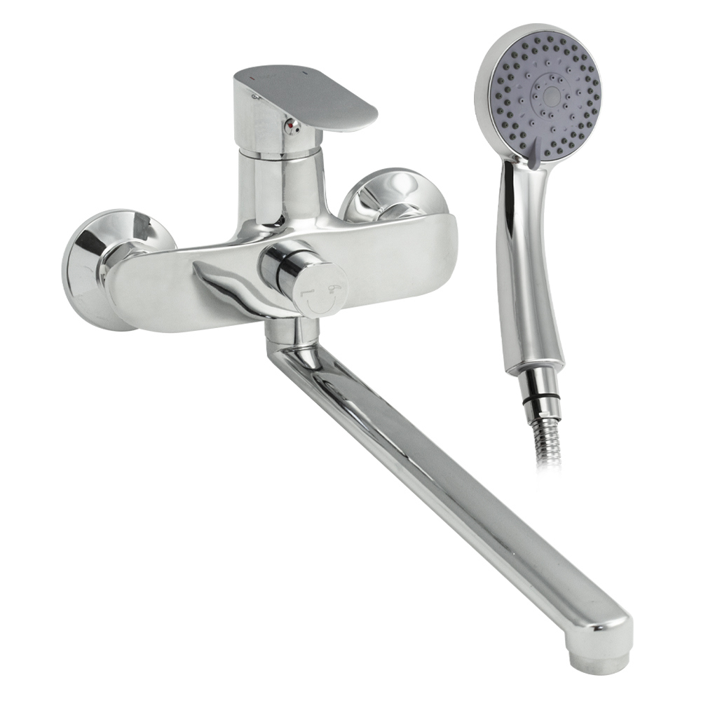 Изображение товара Смеситель для ванны Gfmark 5370 однорычажный с душевой лейкой цвет хром