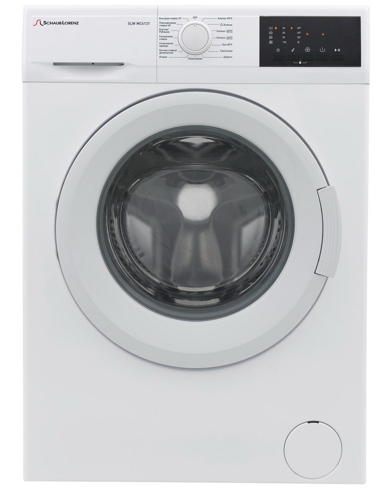Изображение товара Стиральная машина Schaub Lorenz Slw Mc 6131 59.70x84.50x41.60 см 6 кг цвет белый