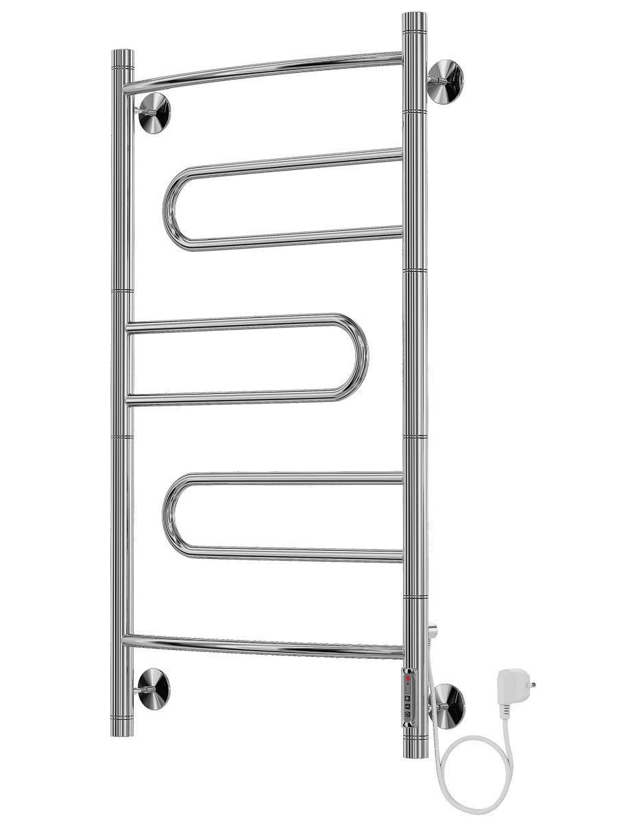 Изображение товара Электрический полотенцесушитель Terminus Твист П5 532*931 с встроенным диммером и 150 Вт