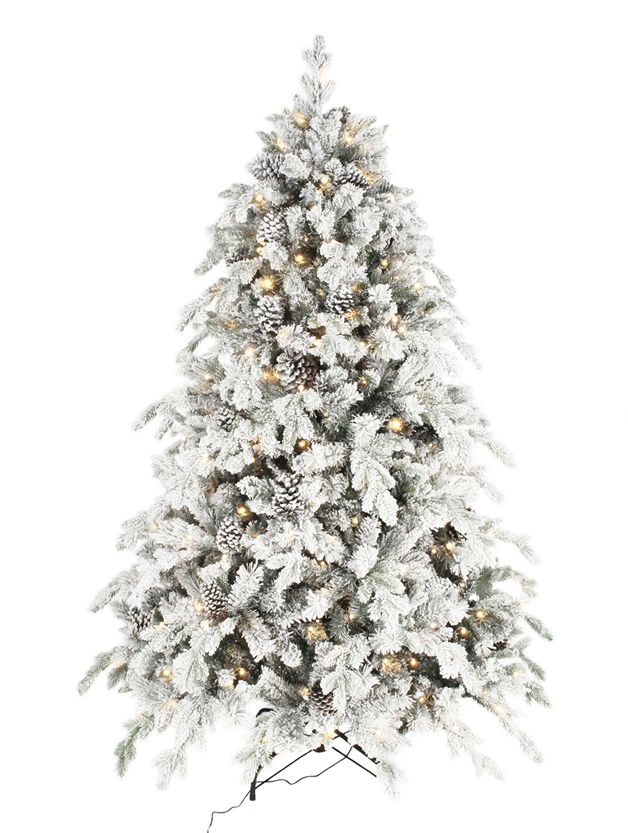 Изображение товара Ель новогодняя искусственная Beatrees 1050327Л Crystal queen заснеженная 270 см