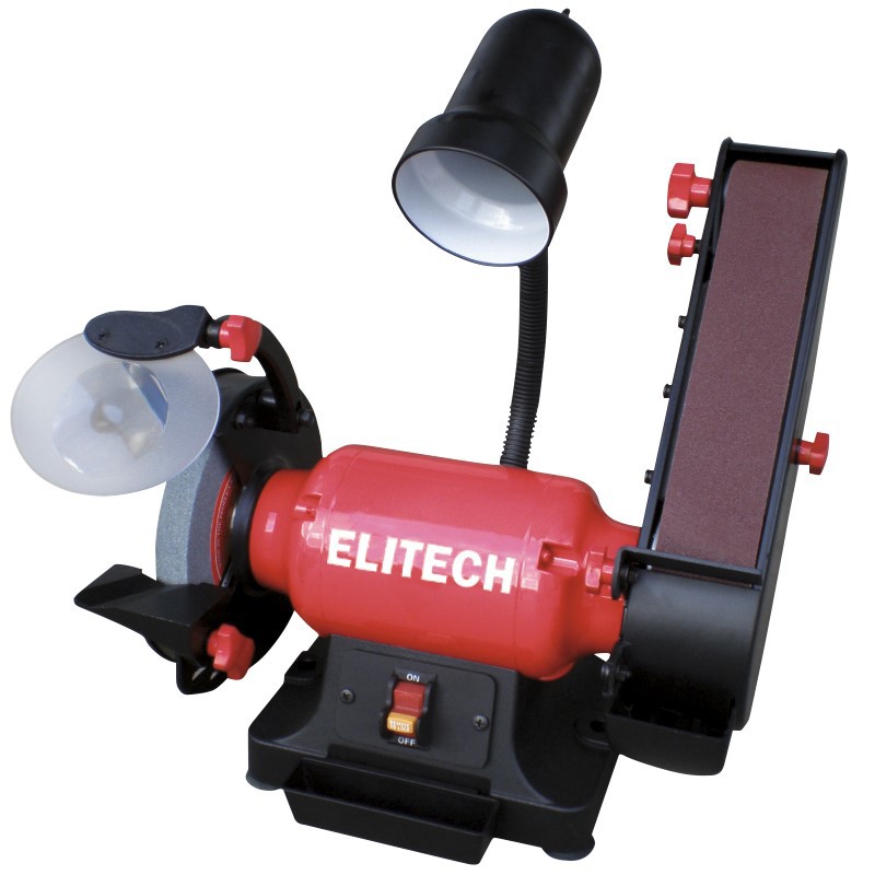 Изображение товара Точильный станок Elitech СТ 3015СЛ для заточки инструментов 300 Вт